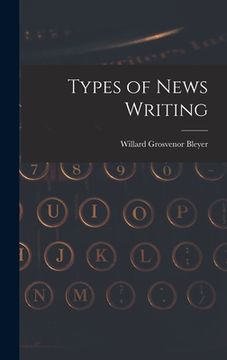 portada Types of News Writing (in English)