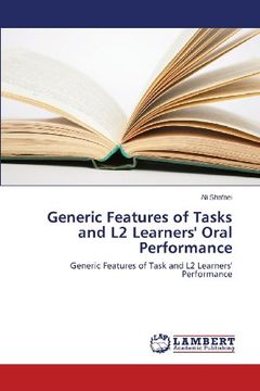 portada Generic Features of Tasks and L2 Learners' Oral Performance