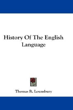 portada history of the english language (en Inglés)