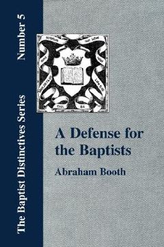 portada a defense for the baptists (en Inglés)