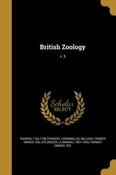 portada British Zoology; v. 3 (in English)