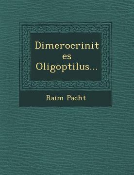 portada Dimerocrinites Oligoptilus...
