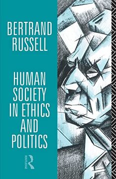 portada Human Society in Ethics and Politics (en Inglés)