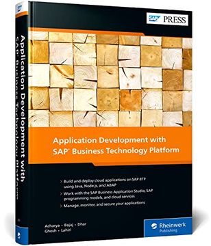 portada Application Development With sap Business Technology Platform (Sap Press) (en Inglés)
