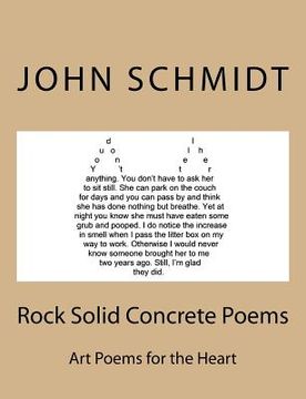 portada Rock Solid Concrete Poems: Art Poems for the Heart (en Inglés)