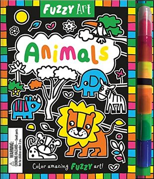 portada Fuzzy art Animals (en Inglés)