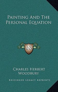 portada painting and the personal equation (en Inglés)