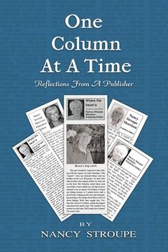 portada One Column At A Time: Reflections From A Publisher