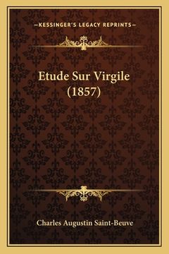portada Etude Sur Virgile (1857) (en Francés)