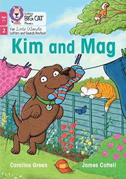 portada Kim and Mag: Phase 2 set 3 Blending Practice (Big cat Phonics for Little Wandle Letters and Sounds Revised – age 7+) (en Inglés)