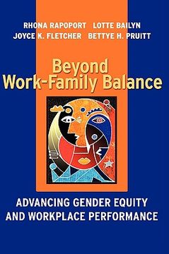 portada beyond work-family balance: advancing gender equity and workplace performance (en Inglés)