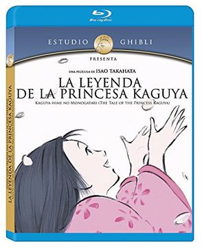 portada LA LEYENDA DE LA PRINCESA KAGUYA [KAGUYA-HIME NO MONOGATARI ] THE TALE OF THE PRINCESS KAYUGA. "ESTUDIO GHIBLI" [BLU-RAY] IMPORT