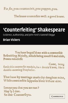 portada 'counterfeiting' Shakespeare Paperback (in English)
