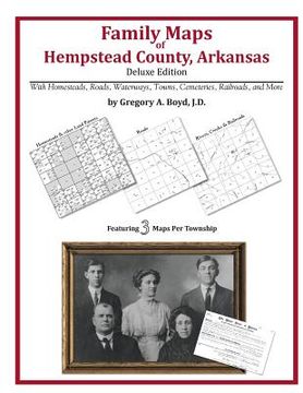 portada Family Maps of Hempstead County, Arkansas (en Inglés)