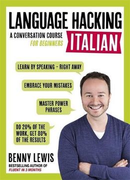 portada Language Hacking Italian (Language Hacking wtih Benny Lewis) (en Inglés)