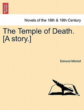 portada the temple of death. [a story.] (en Inglés)