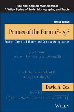 portada primes of the form x2+ny2: fermat, class field theory, and complex multiplication (en Inglés)