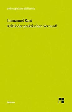 portada Kritik der Praktischen Vernunft (en Alemán)