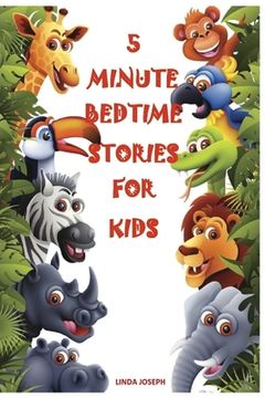 portada Books for Kids: 5 Minute Bedtime Stories For Kids: Preschool Books, Ages 3-5, Baby books, Kids book, Early learning, Beginner readers (en Inglés)
