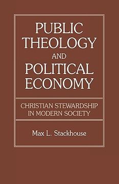 portada public theology and political economy: christian stewardship in modern society (en Inglés)