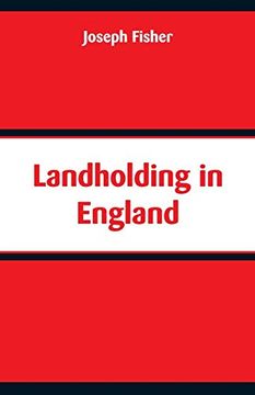 portada Landholding in England (en Inglés)