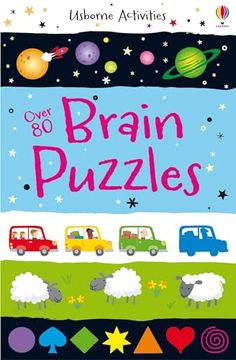 portada Over 80 Brain Puzzles (en Inglés)