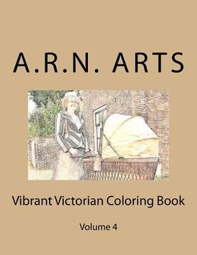 portada Vibrant Victorian Coloring Book (en Inglés)