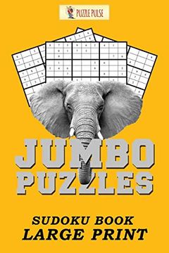 portada Jumbo Puzzles: Sudoku Book Large Print (en Inglés)