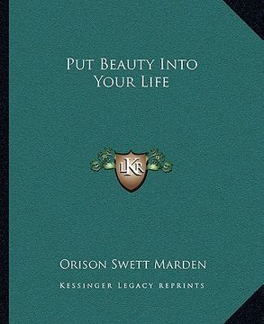 portada put beauty into your life