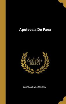 portada Apoteosis de Paez (in Spanish)