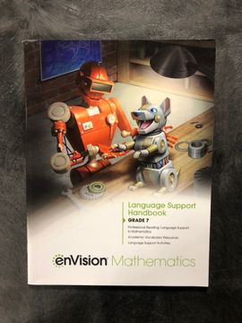 portada Envision Mathematics ©2020 Language Support Handbook Grade 7