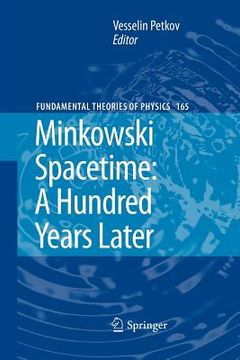 portada minkowski spacetime: a hundred years later (en Inglés)