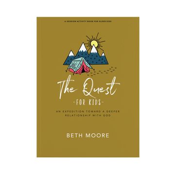 portada The Quest - Older Kids Activity Book: An Expedition Towards a Deeper Relation with God (en Inglés)