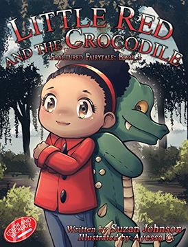 portada Little red and the Crocodile (Fractured Fairytale) 