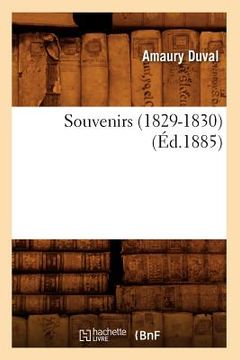 portada Souvenirs (1829-1830) (Éd.1885) (in French)