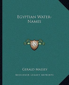 portada egyptian water-names