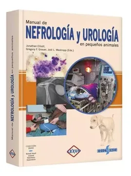 portada Manual de Nefrología y Urología en Pequeños Animales (tapa dura)