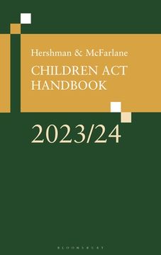 portada Hershman and McFarlane: Children Act Handbook 2023/24 (en Inglés)