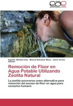 portada Remoción de Flúor en Agua Potable Utilizando Zeolita Natural: La Zeolita Sonorense Como Alternativa Para Remoción del Exceso de Flúor en Agua Para Consumo Humano (in Spanish)