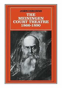 portada The Meiningen Court Theatre 1866-1890 Hardback (en Inglés)