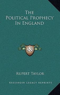 portada the political prophecy in england (in English)