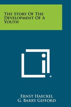 portada the story of the development of a youth (en Inglés)