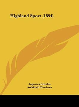 portada highland sport (1894) (en Inglés)