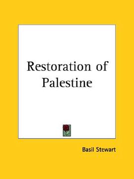 portada restoration of palestine (en Inglés)