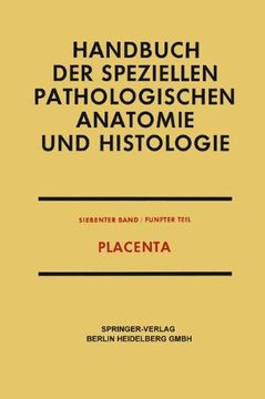 portada Placenta (Handbuch der speziellen pathologischen Anatomie und Histologie)