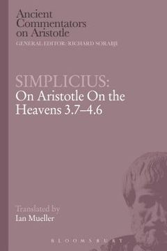 portada Simplicius: On Aristotle on the Heavens 3.7-4.6