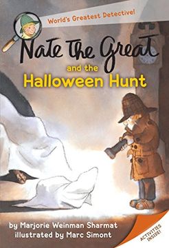 portada Nate the Great and the Halloween Hunt (Nate the Great, no. 12) (libro en Inglés)