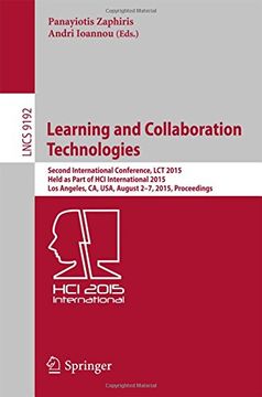 portada Learning and Collaboration Technologies: Second International Conference, LCT 2015, Held as Part of HCI International 2015, Los Angeles, CA, USA, ... (Lecture Notes in Computer Science)