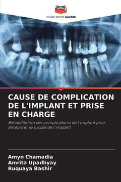 portada Cause de Complication de l'Implant Et Prise En Charge (en Francés)