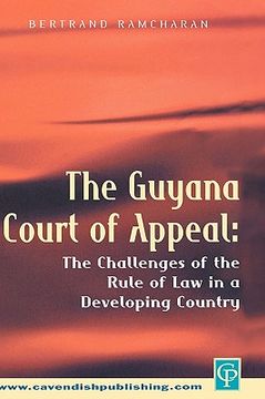 portada the guyana court of appeal (en Inglés)